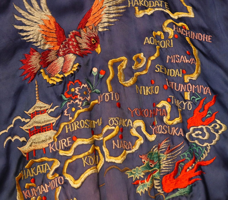 1950s SOUVENIR JACKET , Size L | NEW ITEM | | BerBerJin WebStore