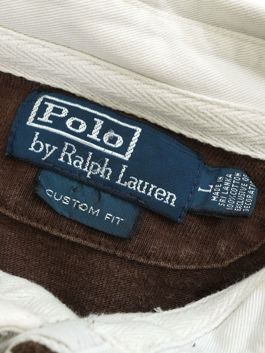 【人気デザイン】 ラルフローレン ラガーシャツ XL 太ピッチボーダー POLO ラルフローレンボーダーラガーシャツ送料無料 長袖 ポロ