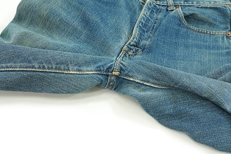 60s〜 levi's 505 BIG E デニムパンツ 60's Levi's 505 BIG-E デニムパンツ 味ありリペア 渋雰囲気