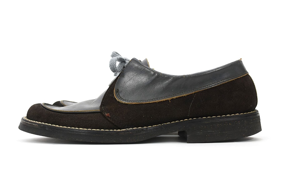 50's～ Waukege Casuals スエード切り替え Uチップレザー