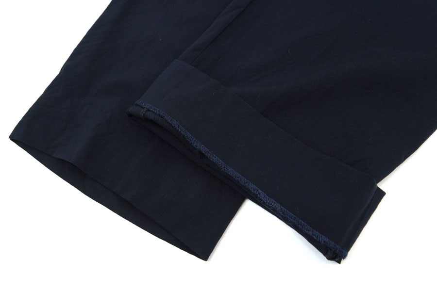 ITALY製 ラルフローレン パープルレーベル ウールスラックス ネイビー