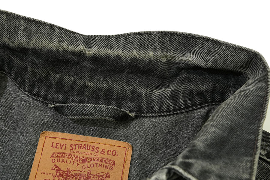 90's Levi's 70507-4159 4ポケ ブラックデニムJKT 表記(XXL) USA製