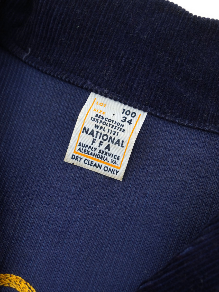70'S NATIONAL FFA ''CALIFORNIA FRESNO'' FFA JACKET (SIZE.34) | NEW