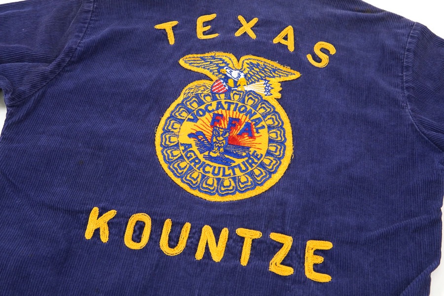 60'S～ NATIONAL FFA ''TEXAS KOUNTZE'' FFA JACKET (SIZE.34) | NEW