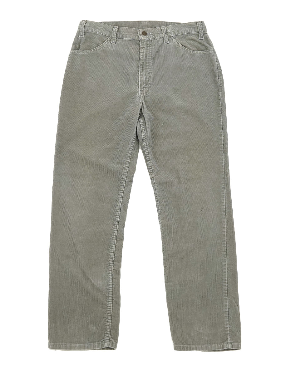 90's Levi's 519 コーデュロイパンツ グレー 表記(34x30) | すべての