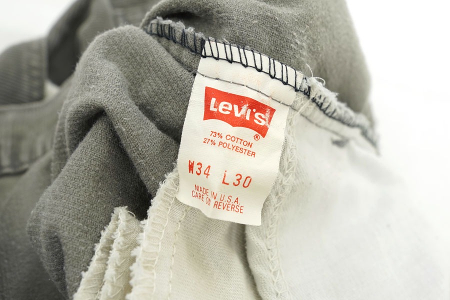 90's Levi's 519 コーデュロイパンツ グレー 表記(34x30) | すべての