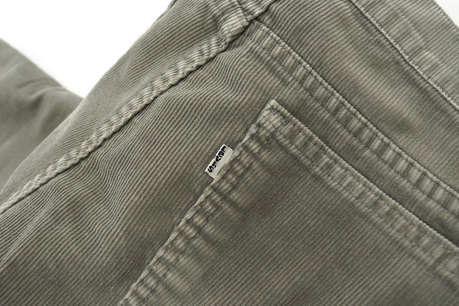 90's Levi's 519 コーデュロイパンツ グレー 表記(34x30) | すべての