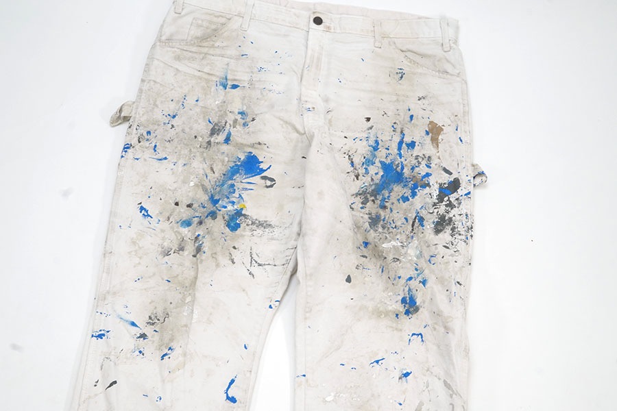 00's DickiesxSHERWIN WILLIAMS ペインターパンツ ペンキ！ ホワイト