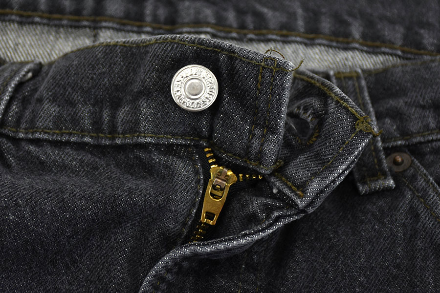 80's Levi's 505 先染めブラック デニムパンツ 表記(36x30) USA製