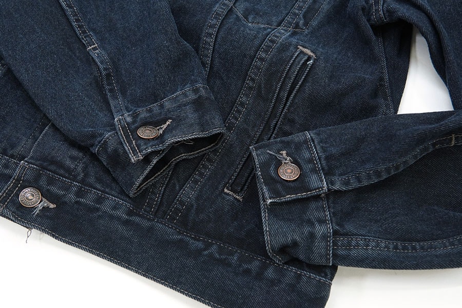80's LEVI'S 70506-1913 ネイビーブラック！デニムジャケット 黒タブ