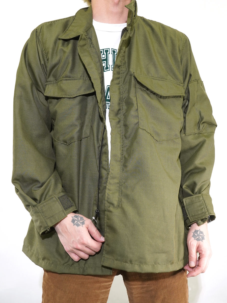 70's U.S.ARMY ヘリクルーシャツ 表記(L-SHORT)