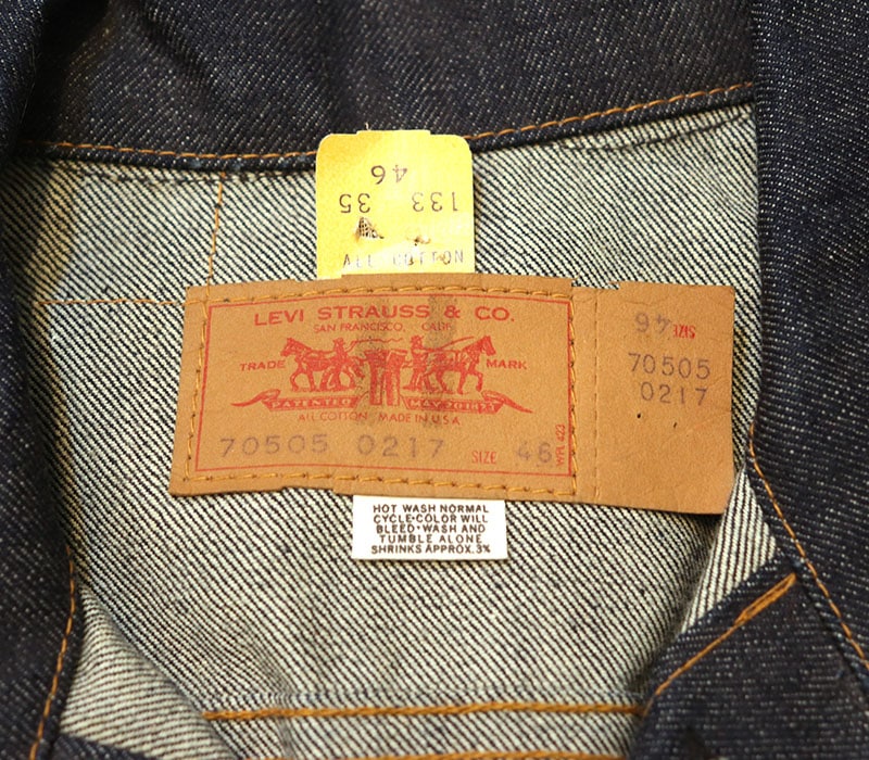 1960s LEVIS 70505E , Size 46