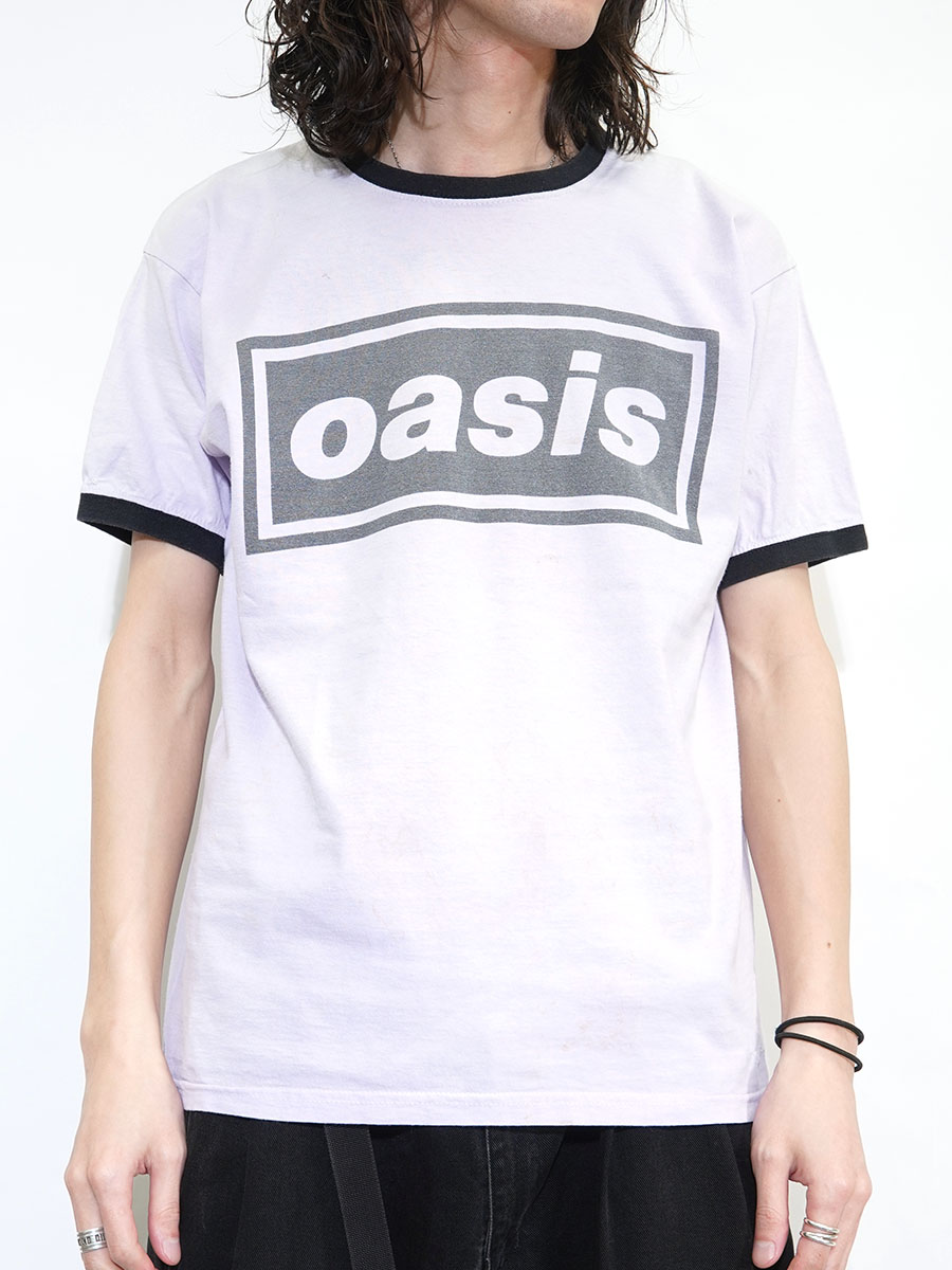 00'S～ FRUIT OF THE LOOM ''OASIS'' RINGER T SHIRT (SIZE.LARGE)