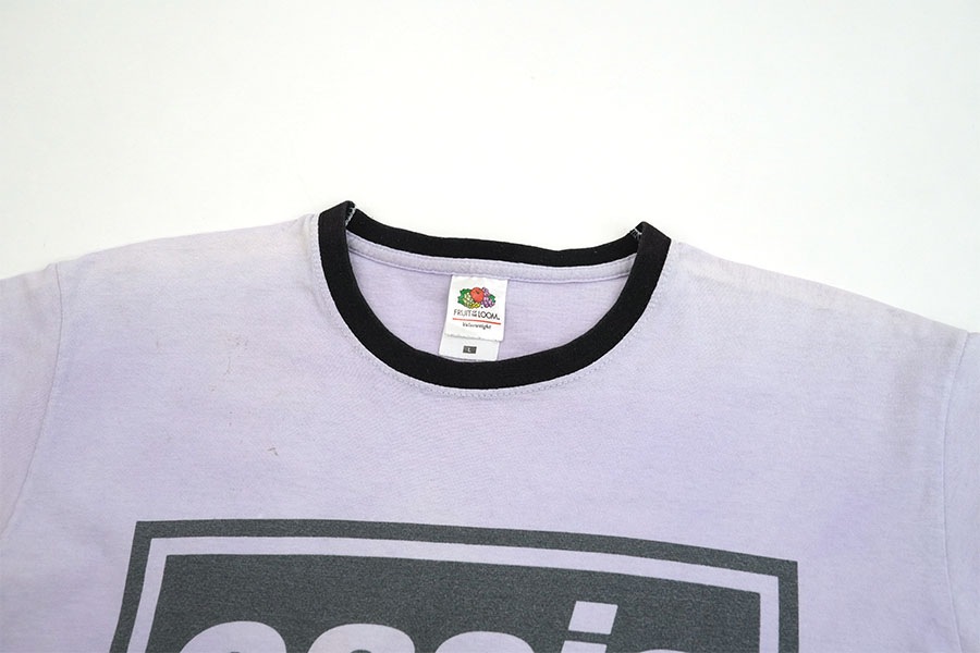 00'S～ FRUIT OF THE LOOM ''OASIS'' RINGER T SHIRT (SIZE.LARGE)