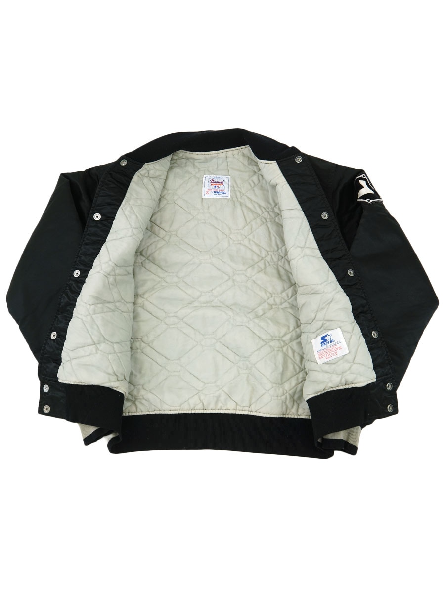 シカゴ・ホワイトソックス 80'S ビンテージ サテン スタジャン 80's STARTER ''シカゴ・ホワイトソックス'' サテンスタジャン