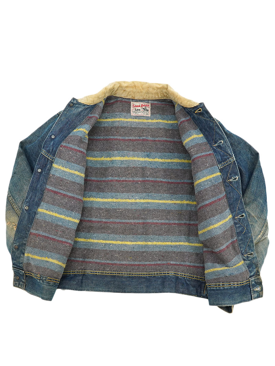 60's Lee 101-LJ ストームライダー 渋雰囲気 ハチノス 表記(42 LONG