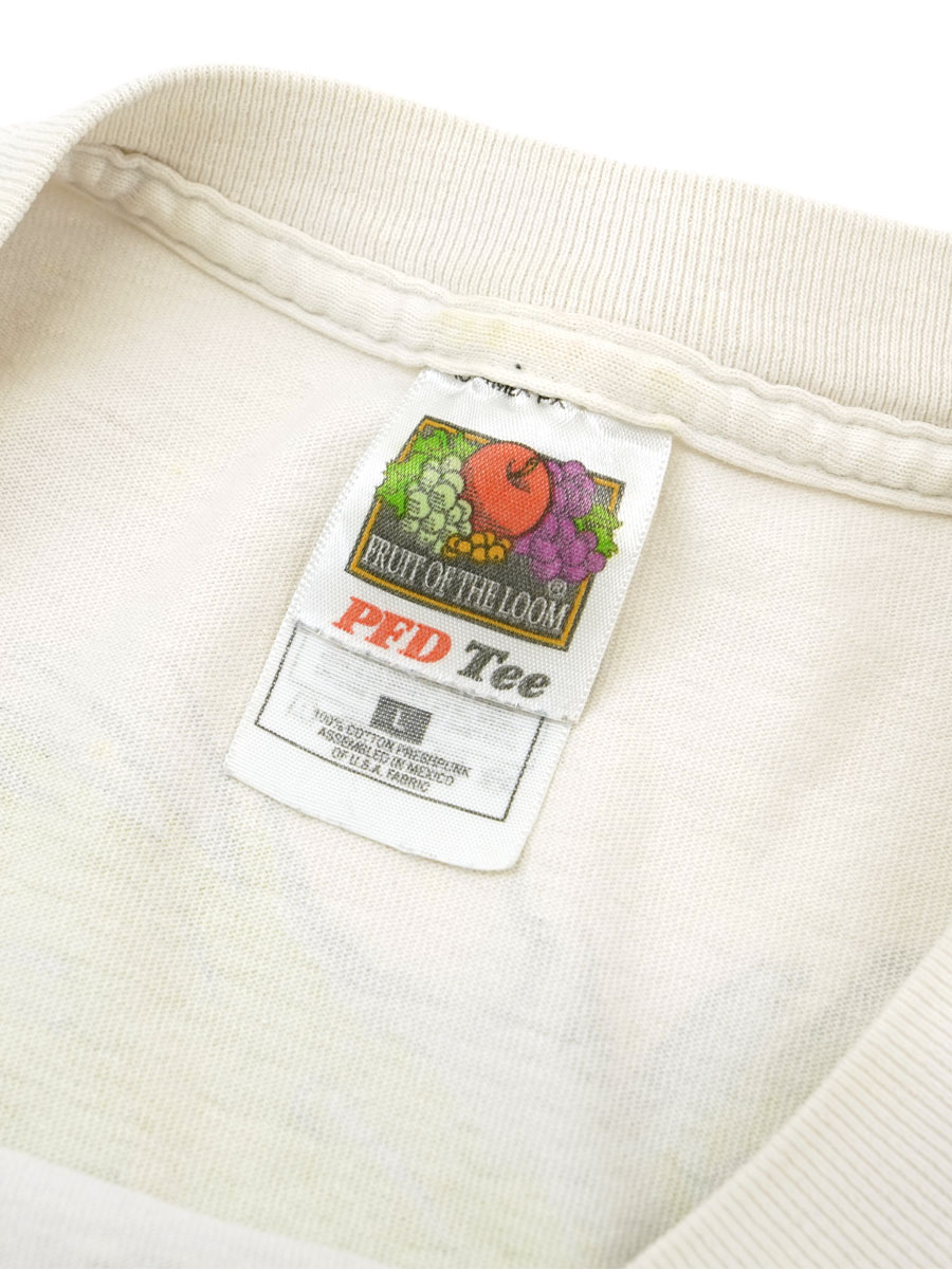 00'S FRUIT OF THE LOOM ''GRATEFUL DEAD'' TIE DYE T SHIRT (SIZE.LARGE)