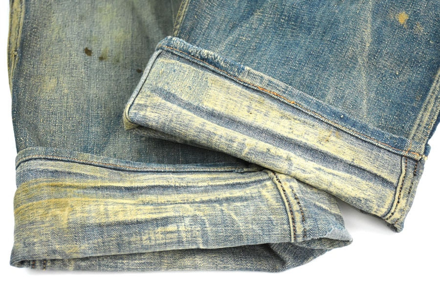 1900-1910's　STRONGHOLD　Denim Waist Overalls
