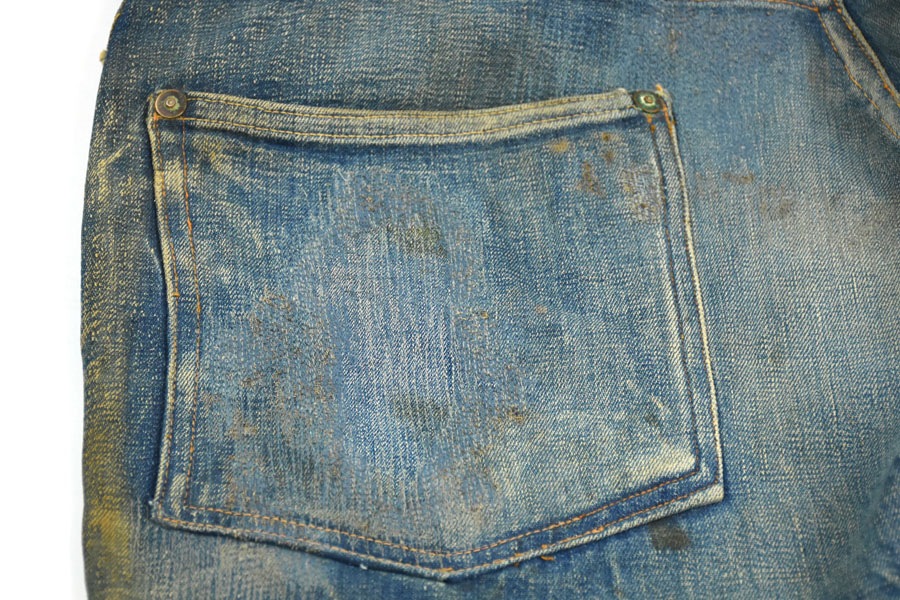 1900-1910's　STRONGHOLD　Denim Waist Overalls