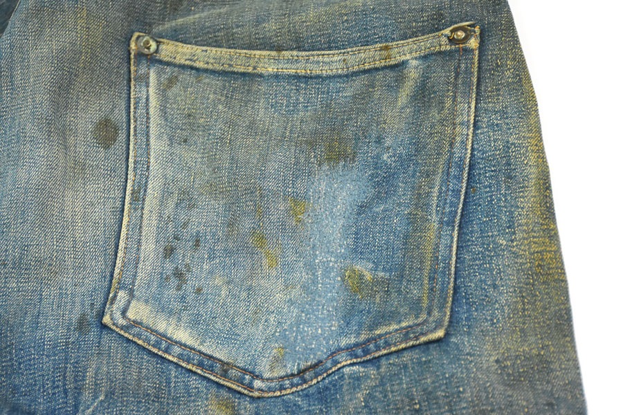 1900-1910's　STRONGHOLD　Denim Waist Overalls