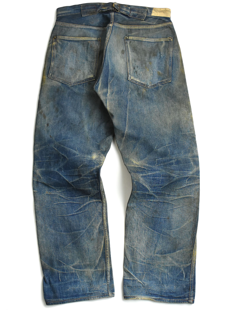 1900-1910's STRONGHOLD Denim Waist Overalls | collection