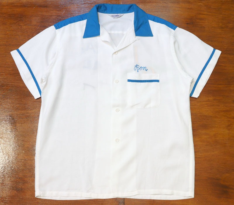1960 BOWLING SHIRT , Size L