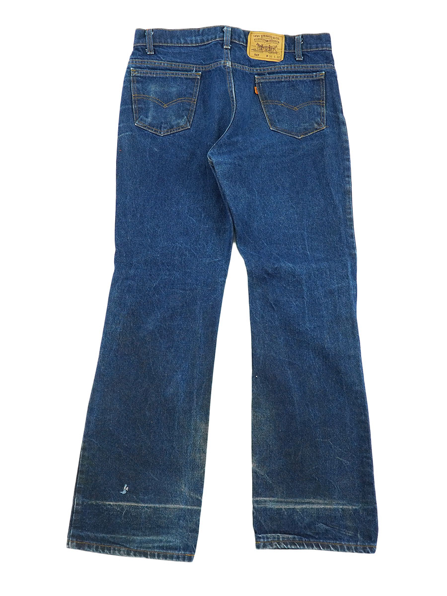 色良し⭕️ 34.5 × 32 USA製 '01 Levis517 ヒゲ 色良し⭕️ 34.5 × 32 USA製 '01 Levis517 ヒゲ - メルカリ