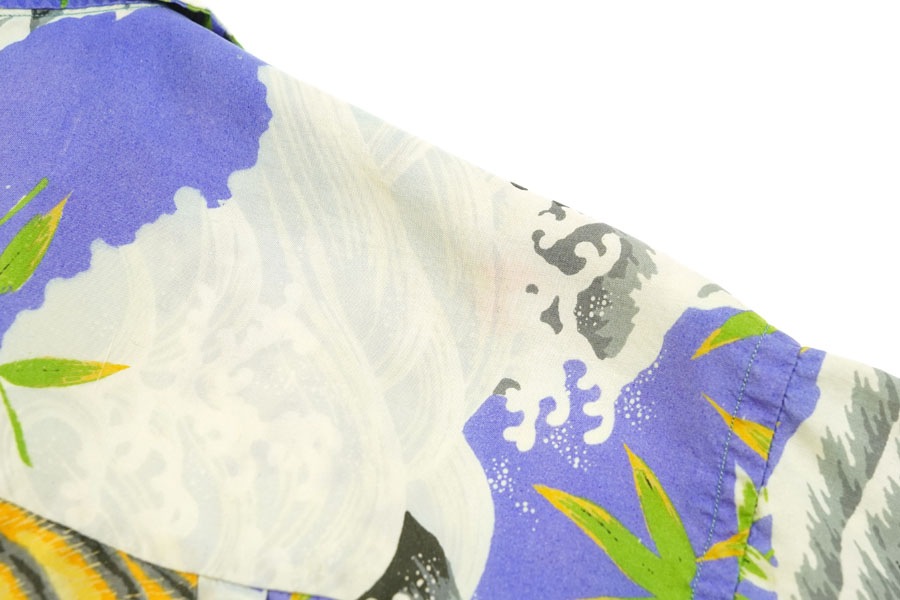 50's GH Gumpo HAWAIIAN SHIRT TIGER PATTERN