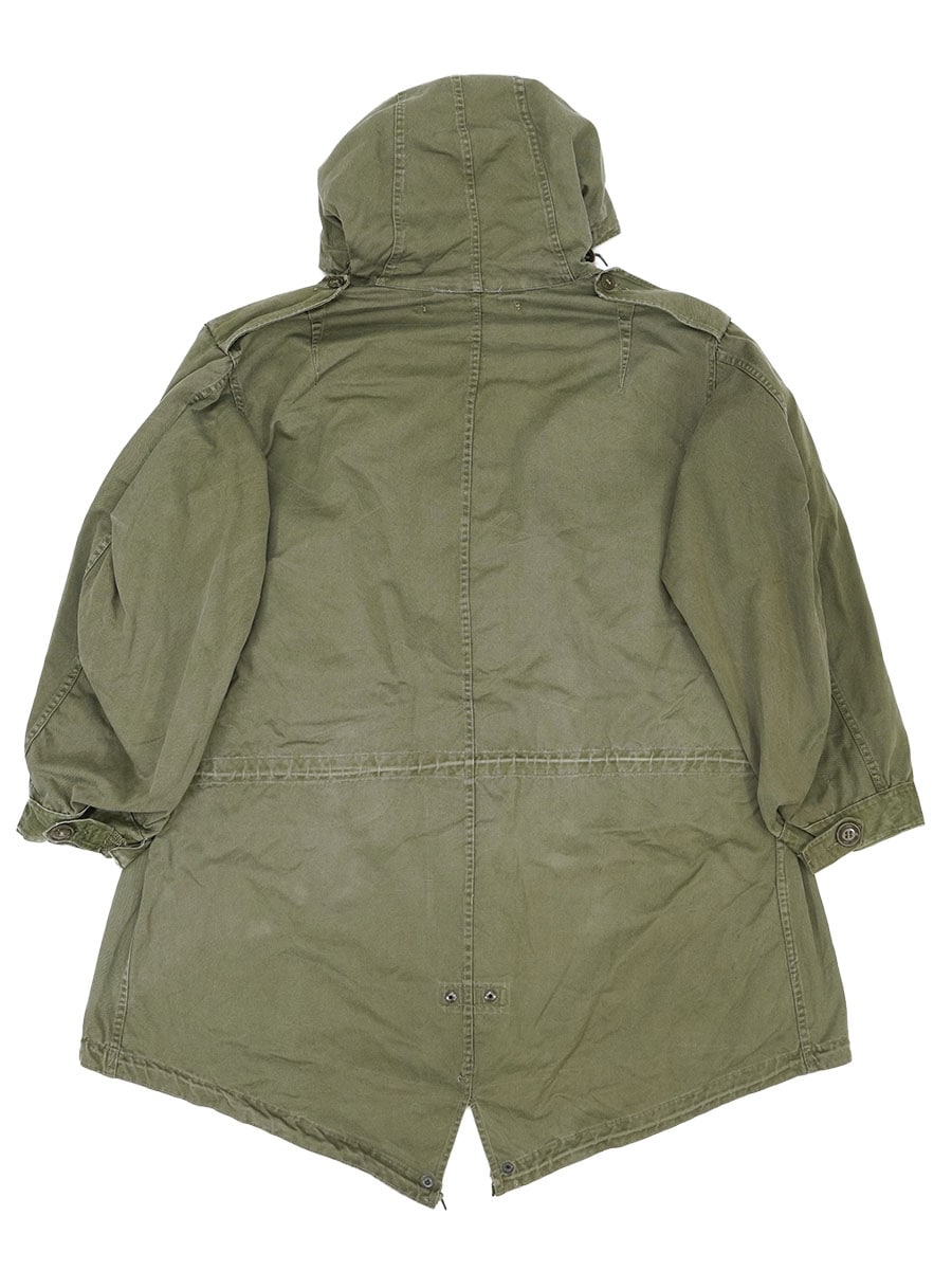 51 U.S,ARMY M-51 フィッシュテールパーカ 表記(LARGE) コットンサテン