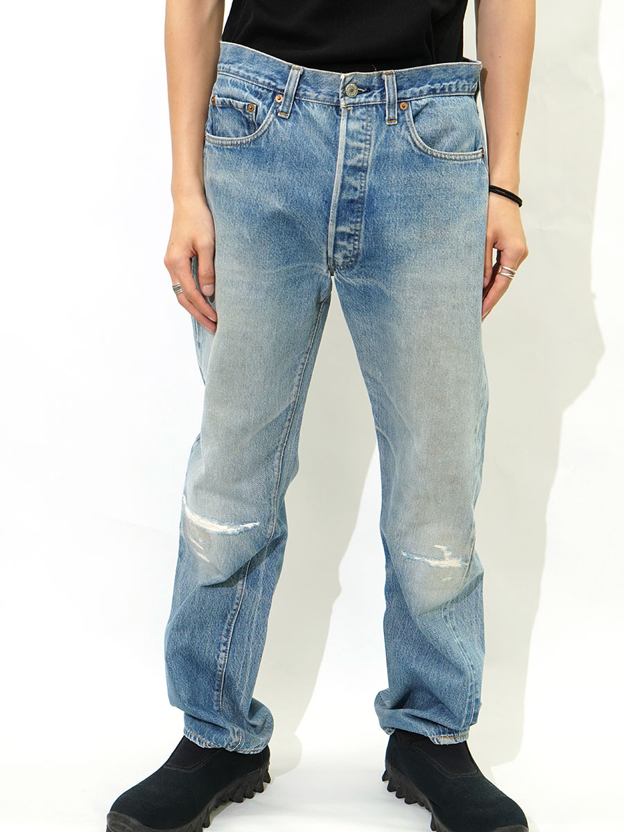 70's LEVI'S 501 66前期 デニムパンツ 良雰囲気 実寸(W33 L31