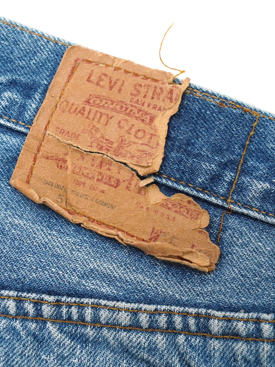 70's Levi's 501 66前期 デニムパンツ　実寸W33×L30.5位 70's LEVI'S 501 66前期 デニムパンツ 良雰囲気 実寸(W33 L31