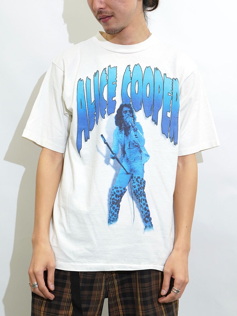 アリスクーパー ALICECOOPER両面プリントPSYCHODRAMAツアーT 90's All Sport アリス・クーパー ''ROCK & ROLL CARNIVAL'' 両面