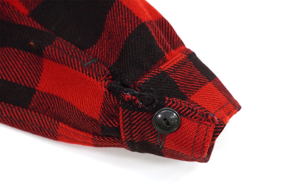 40's～ FILSON 赤黒バッファローチェック ウールマッキーノ