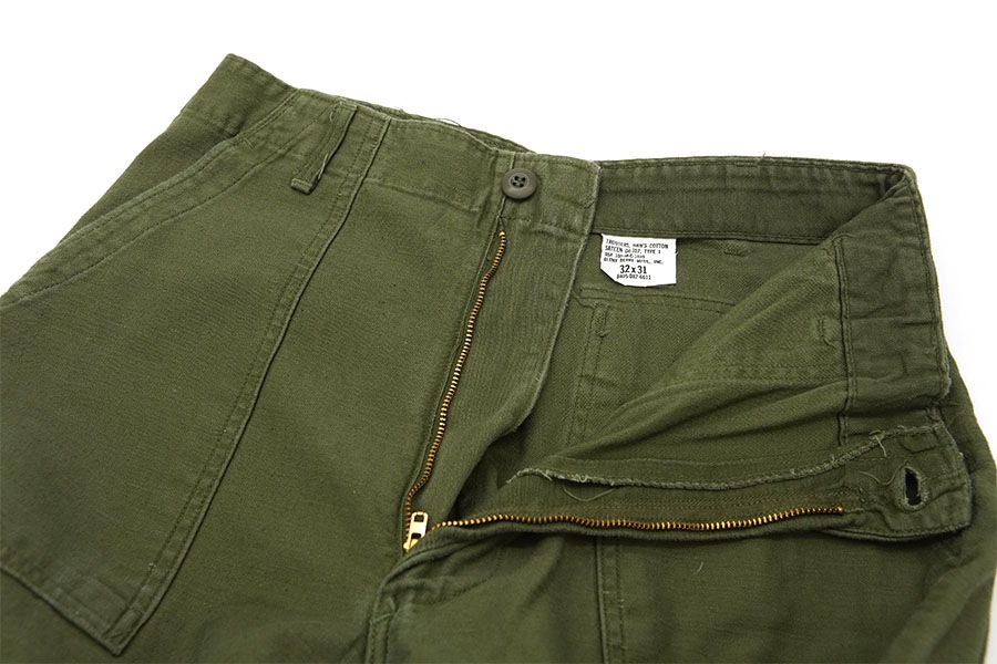 68's U.S.ARMY ベイカーパンツ ジッパーフライ 表記(32x31) | NEW ITEM