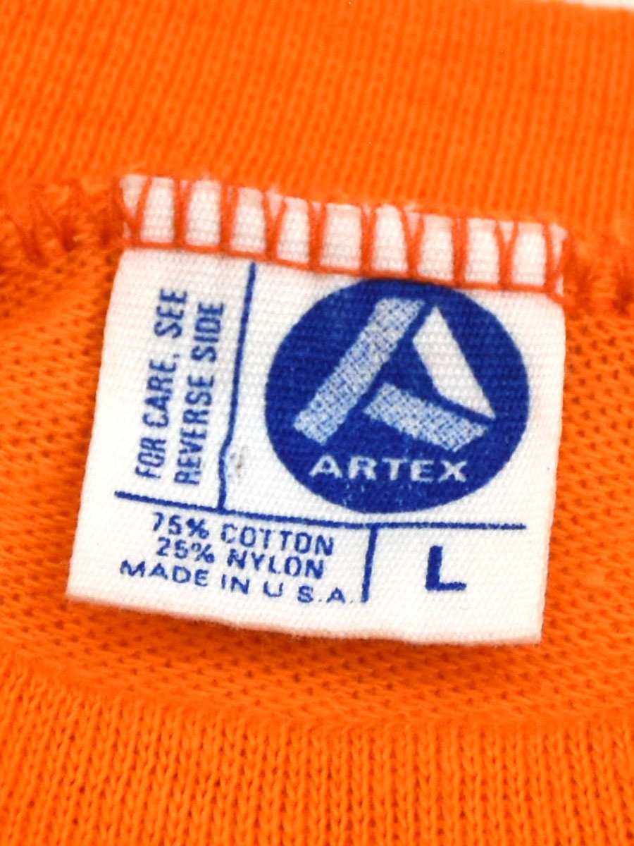 デッドストック保管　70s ブラジル製　フロッキー　オリンピック代表 70's ARTEX ''PRINCETON'' スヌーピーフロッキープリント