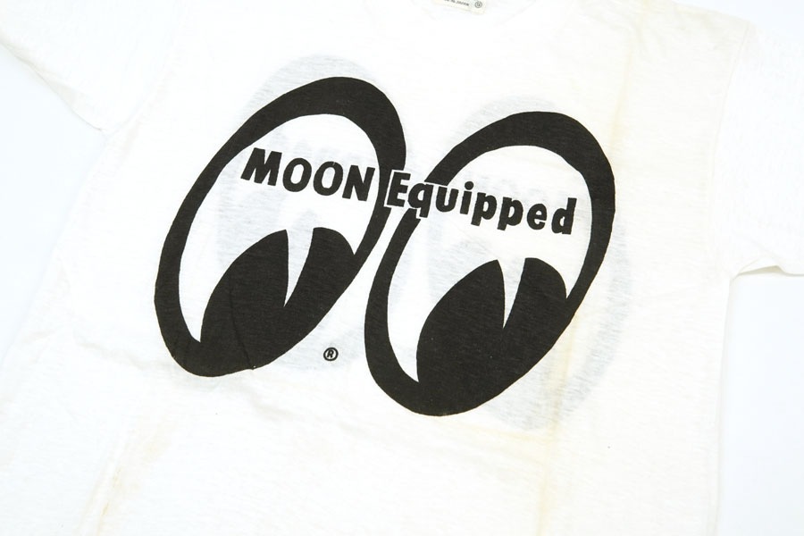 50's MOON Equipment co. ''MOON Equipped'' T-shirt MADE IN JAPAN Size(S) DEAD STOCK