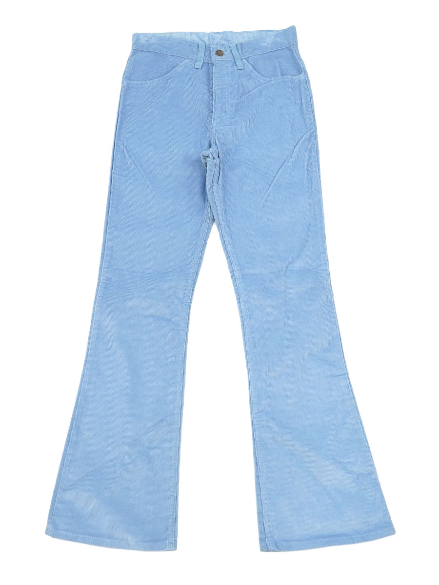 80'S LEVI'S 646 CORDUROY PANTS LIGHT BLUE (SIZE.W29 L32) NOS