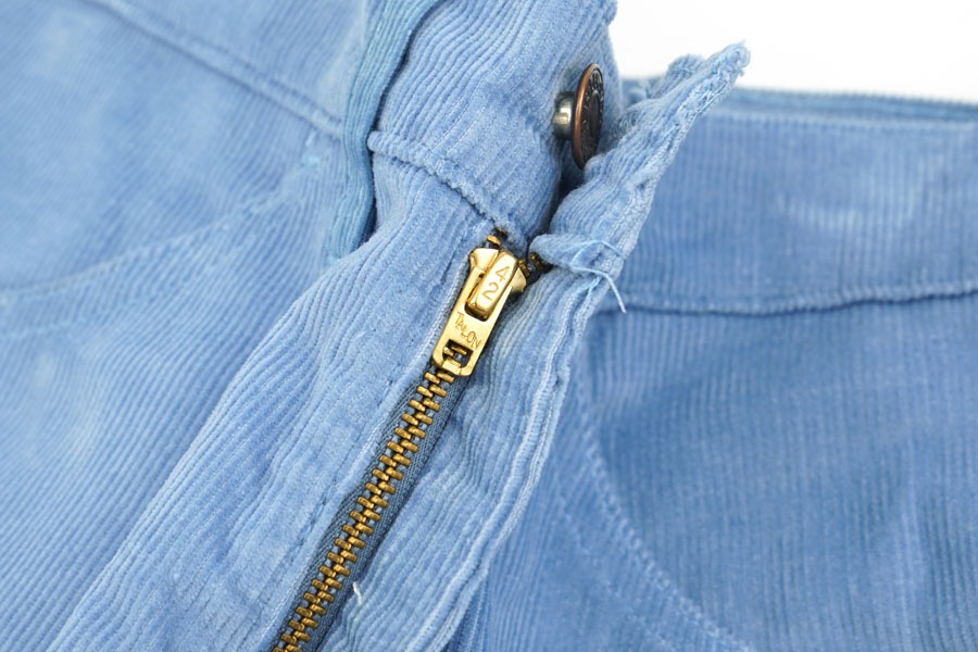 80'S LEVI'S 646 CORDUROY PANTS LIGHT BLUE (SIZE.W29 L32) NOS