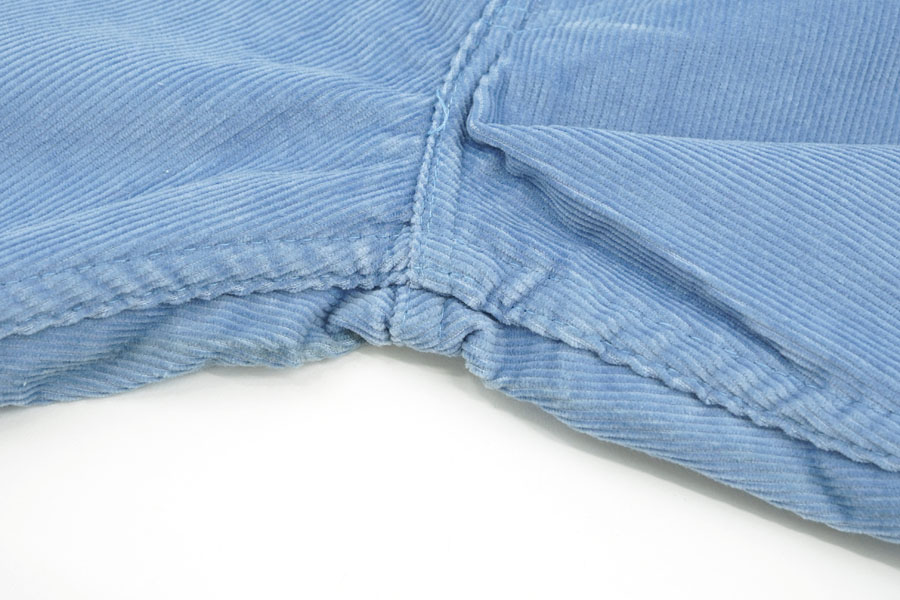 80'S LEVI'S 646 CORDUROY PANTS LIGHT BLUE (SIZE.W29 L32) NOS