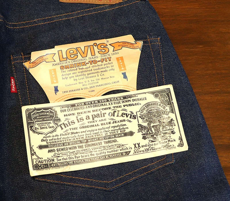 1960s LEVIS 501E , Size W32 L30