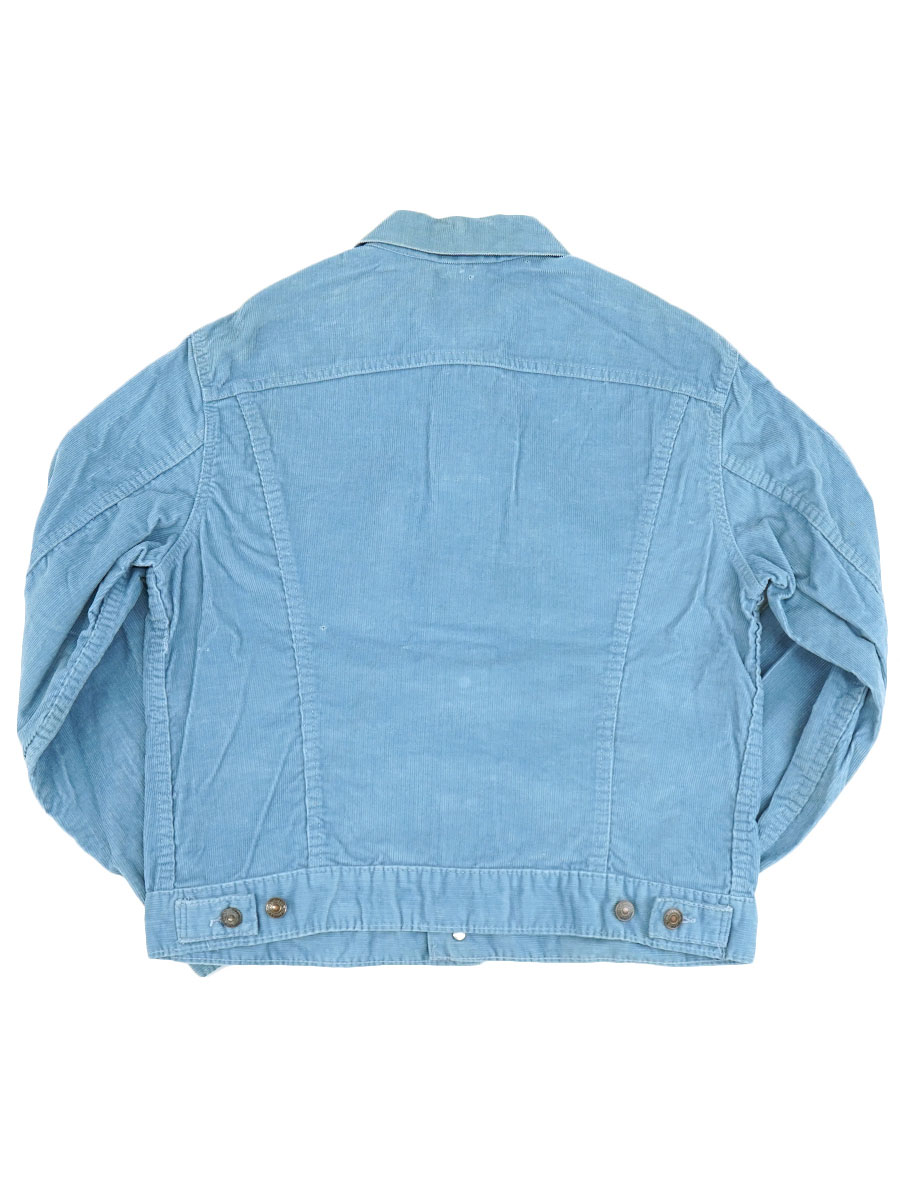 70's Levi's 70505 3rd型 コーデュロイJKT サックス 表記(42) ②