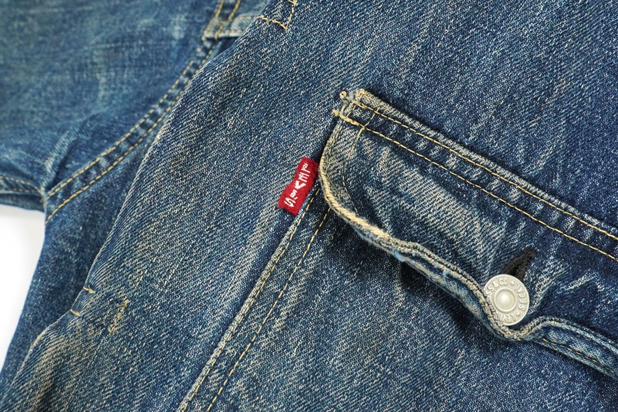 1940's Levi's 506XXE DENIM JACKET T-BACK