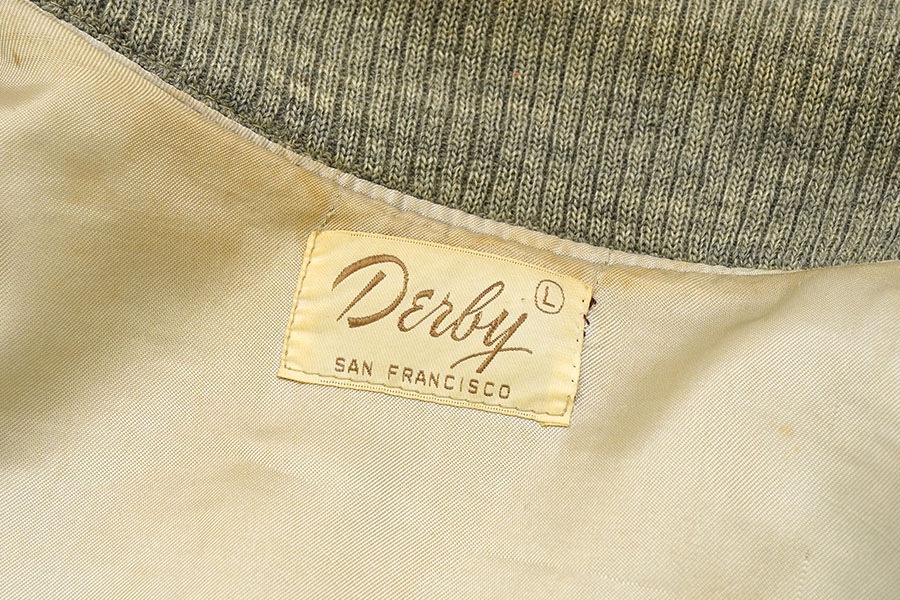 50's Derby San Francisco ファラオジャケット グレー 表記(L)