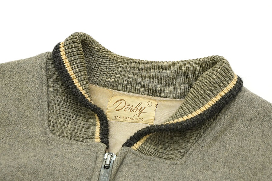 50's Derby San Francisco ファラオジャケット グレー 表記(L)
