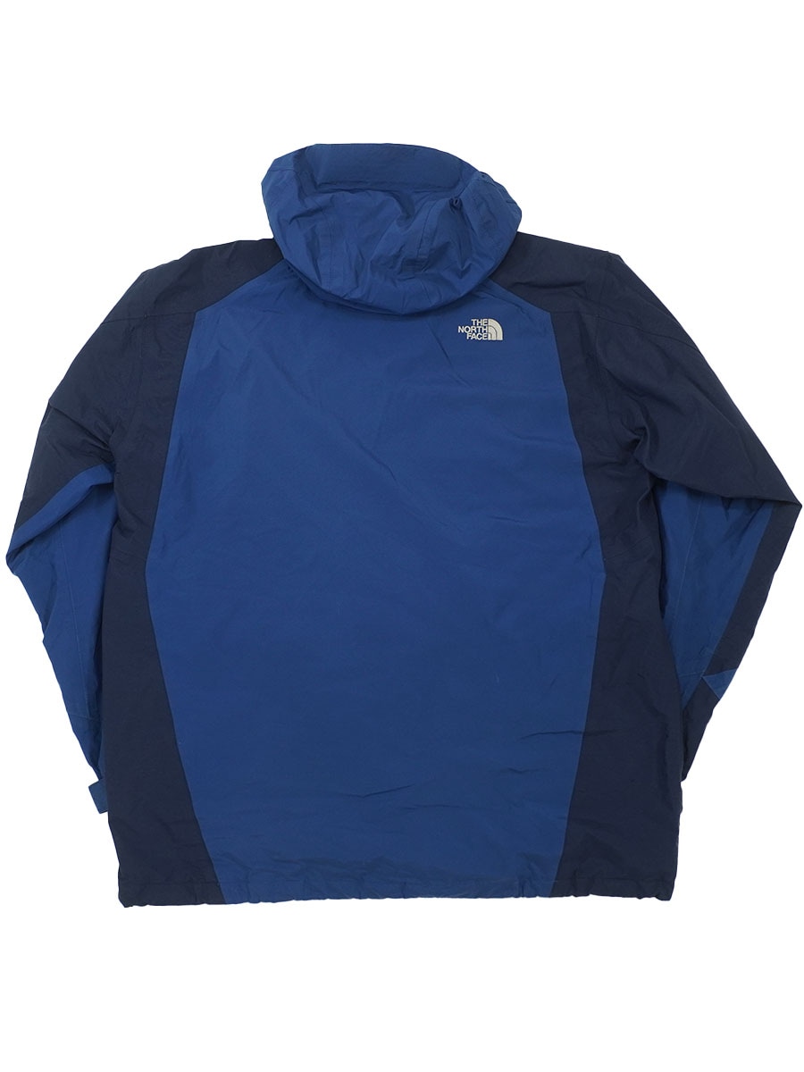 00's THE NORTH FACE ゴアテックスパーカ ブルーxネイビー 表記(XL