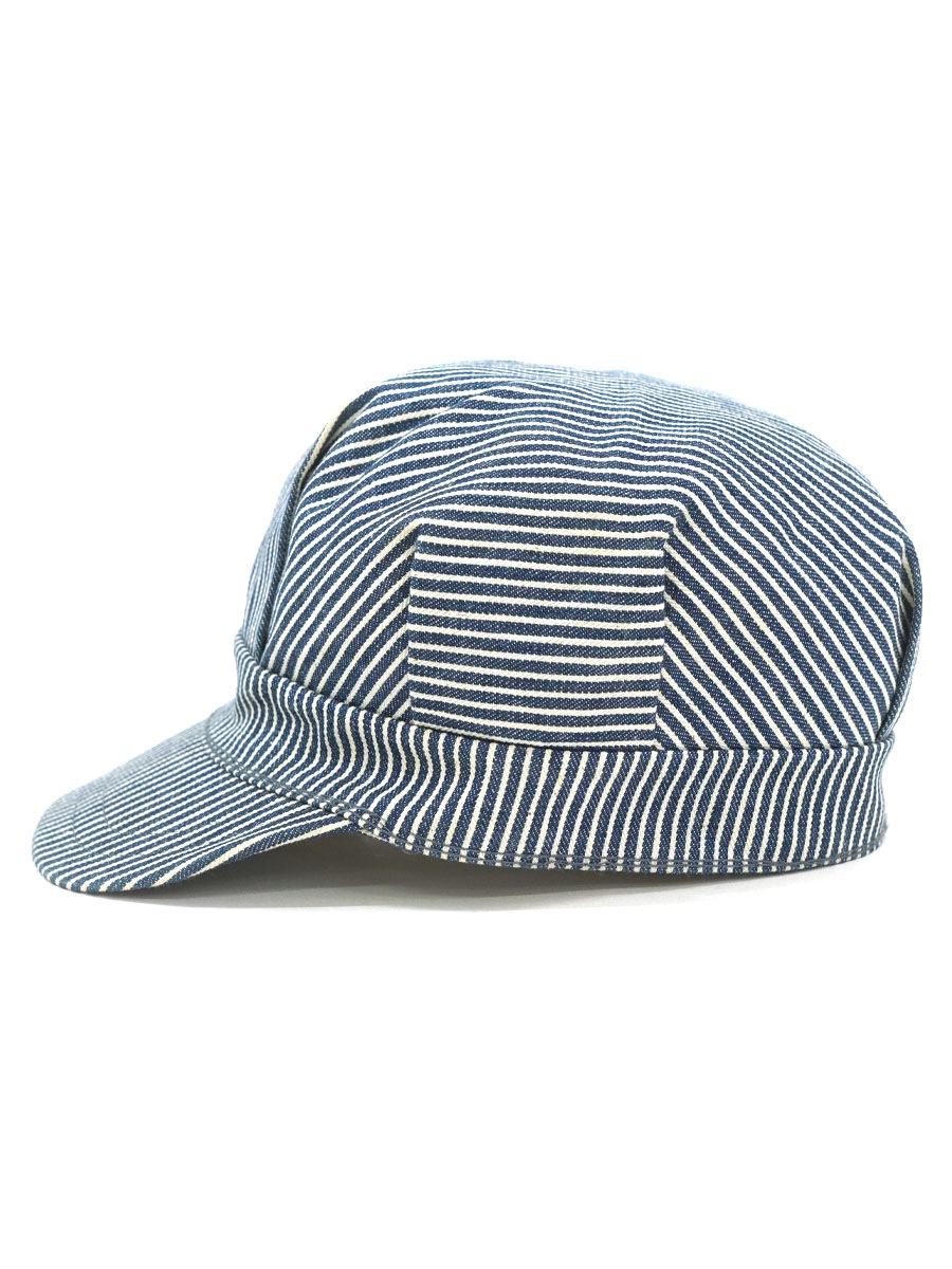70's～ ヒッコリーストライプ ワークキャップ 表記(7 1/8) | NEW ITEM