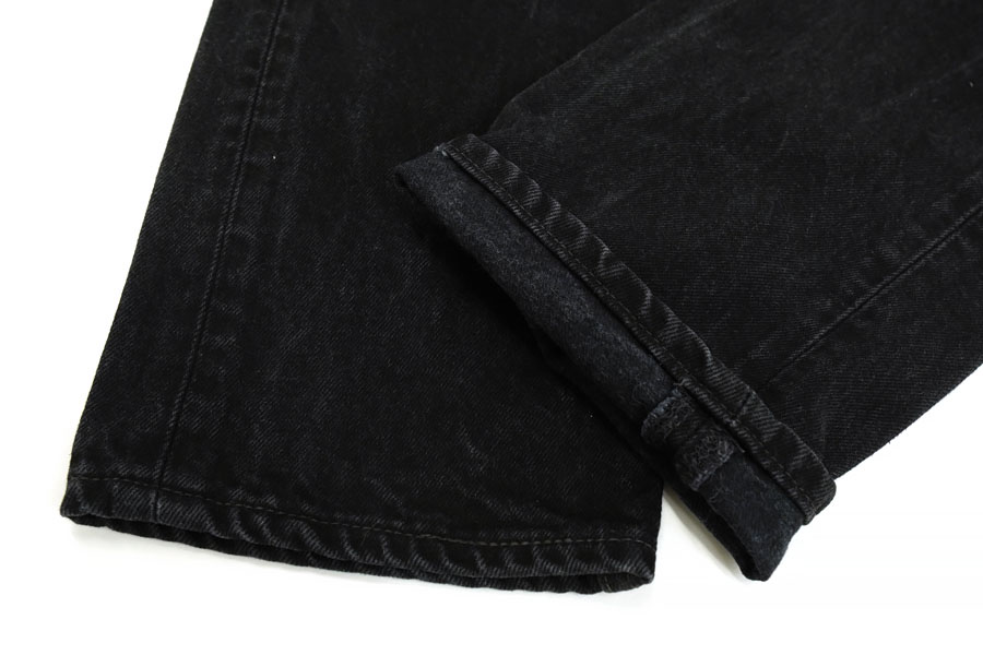 90's LEVI'S 501 ブラックデニムパンツ 色残りブラック 表記(W28 L32