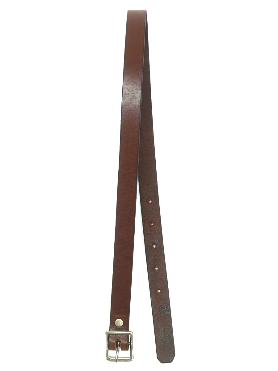 ナローレザーベルト ブラウン 表記(30) | NEW ITEM | | BerBerJin WebStore