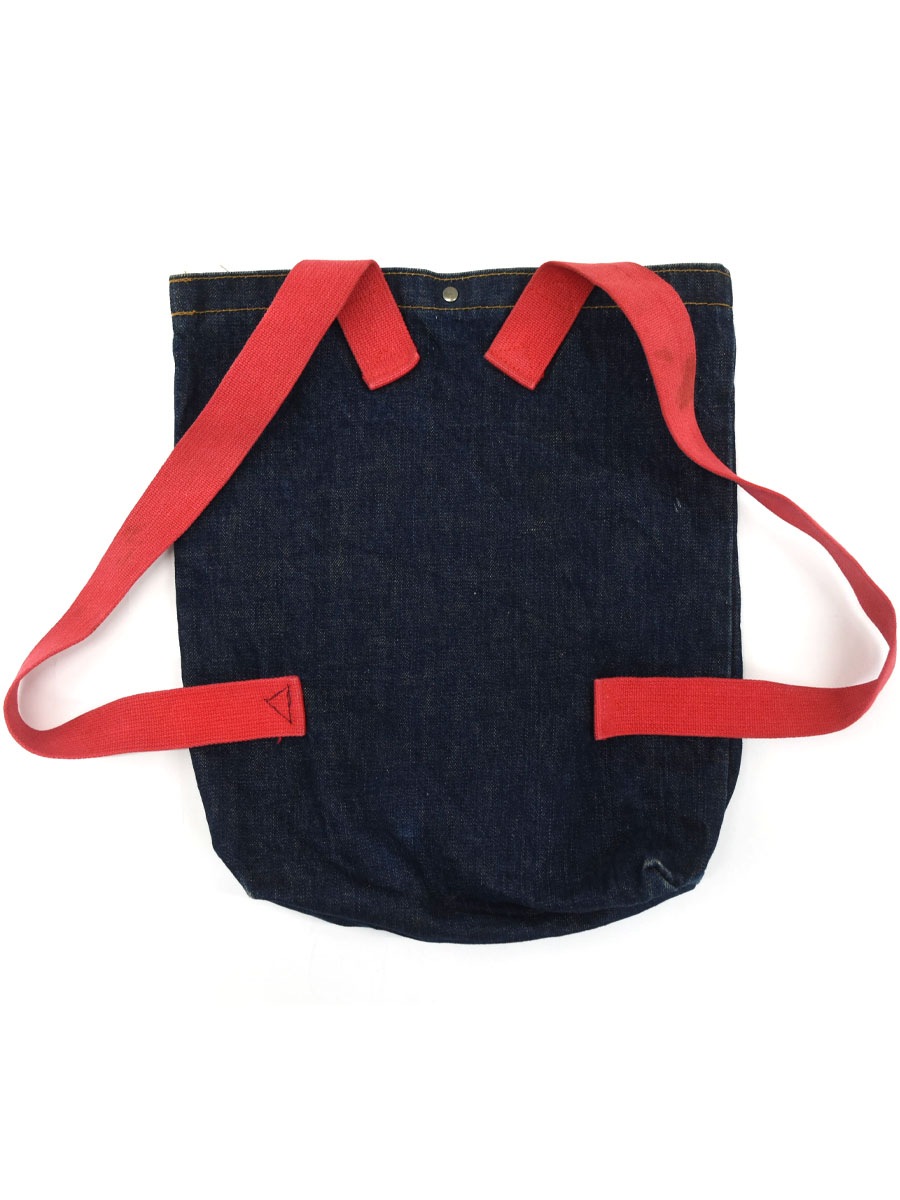 Levi's デニム巾着バッグ big E 60's～ Levi's BIG-E デニムナップサック 濃紺 | NEW ITEM