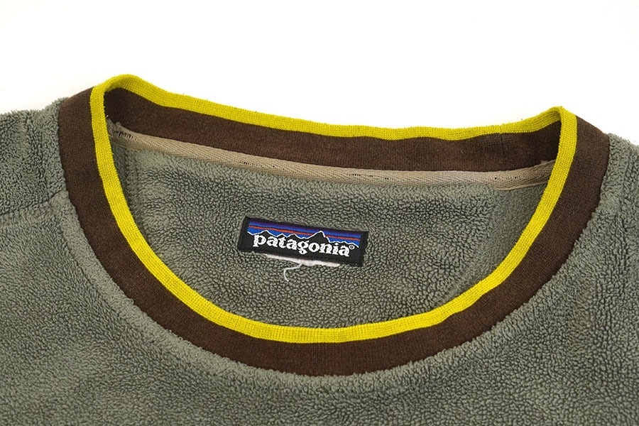 00'S PATAGONIA RHYTHM PLASH SYNCHILLA SWEAT SHIRT CHARCOAL GRAY